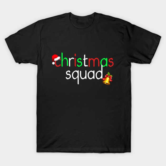 Christmas Squad T-Shirt by cleverth